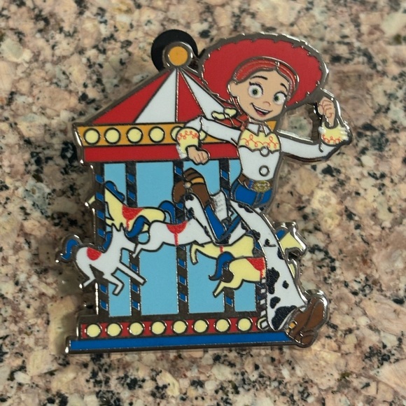 Disney Accessories - Disney Pin Jessie Carousel from Toy Story 4 Mystery Set 2022